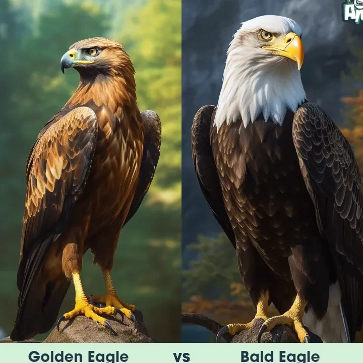 Águila real vs halcón peregrino: mira quién gana |